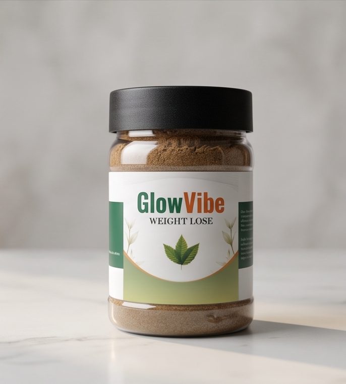A single jar of GlowVibe, the 1 Month Course